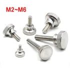 M2–M6 High Knurled Thumb Screws – 303 Stainless Steel Hand Grip Knob Bolts (Tool‑less Fasteners) - HomeDIYer