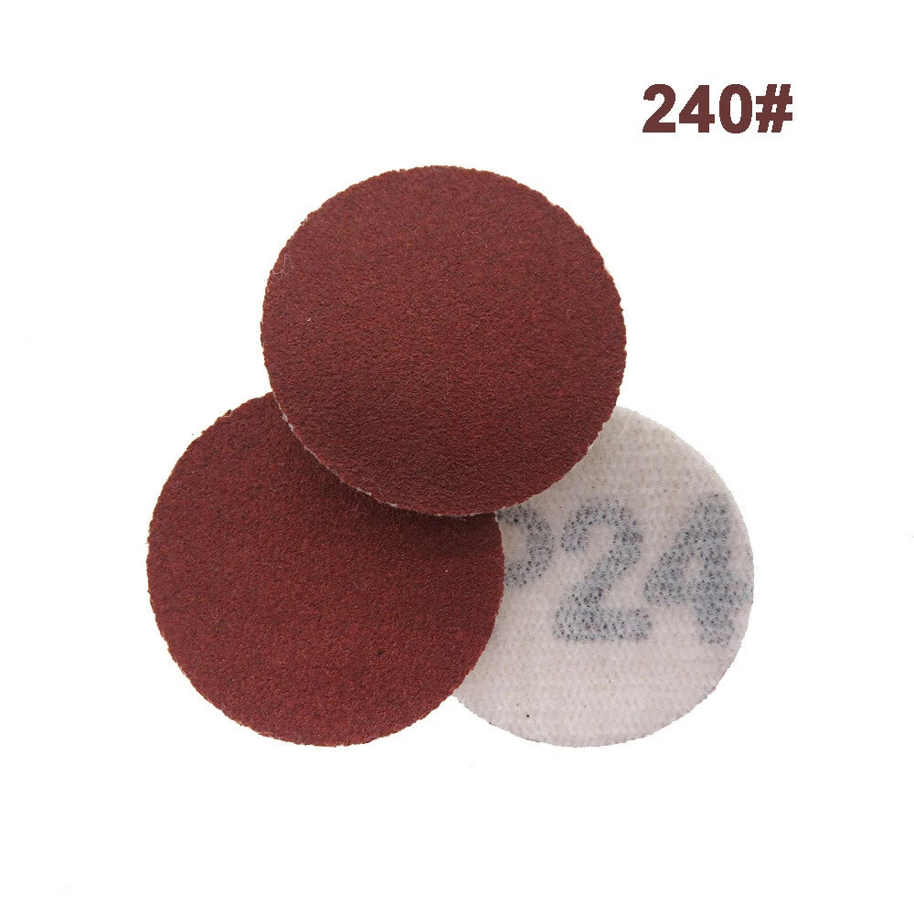 25mm Sanding Discs DA Pads Sandpaper 1 inch Orbital Hook and Loop Grit 60-2000