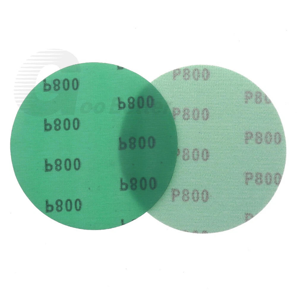 Wet & Dry Sanding discs 125mm 5inch Sandpaper Film Pads 60-2000 Grit Hook & Loop