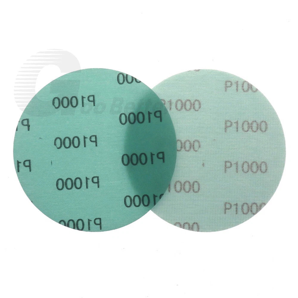 Wet & Dry Sanding discs 125mm 5inch Sandpaper Film Pads 60-2000 Grit Hook & Loop