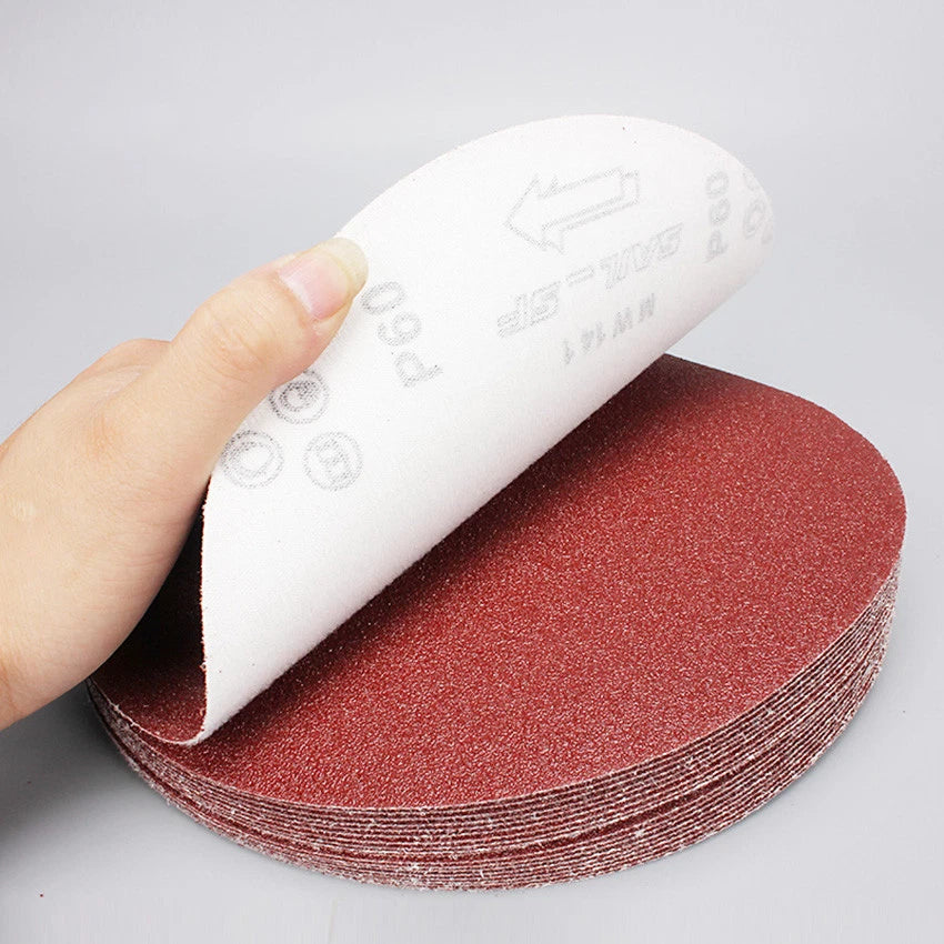 9'' Sanding Discs Hook & Loop 225mm Orbital Sander Pads 60-1200 Grit Sand Paper