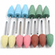 Dental Silicone Rubber Polishers Burs Grinding Heads 2.35mm HP Shank Drill Rotary Dentist Tool Dental Lab Instrument