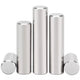 304 Stainless Steel Cylindrical Pin Locating Dowel Fixed Shaft Solid Rod M5-M12(10pcs)