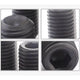 Grade 12.9 carbon steel Allen Flat end Grub Screws M3 M4 M5 M6 M8 M10 M12 M14