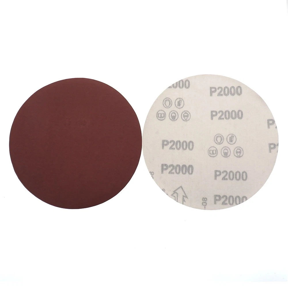 1" to 7" Inch Dry Sanding Discs Pads Hook & Loop Sandpaper Pads 40-2000 Grit