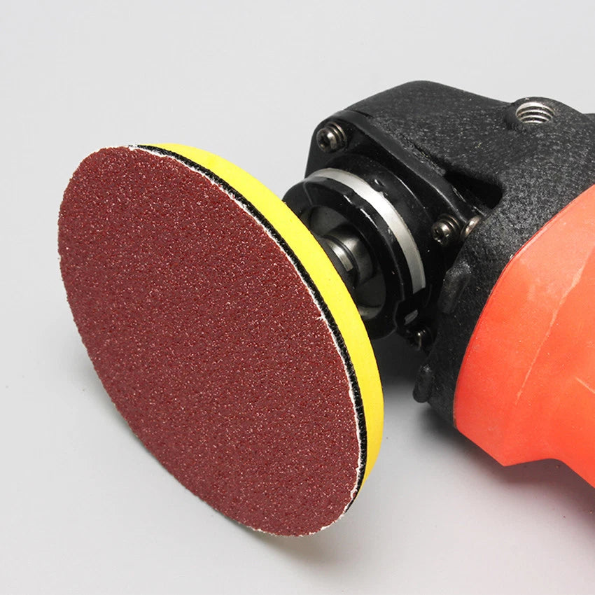 3'' 75mm Round Sanding Disc Hook Loop 60-2000 Mixed Grit Sandpaper Polishing Pad