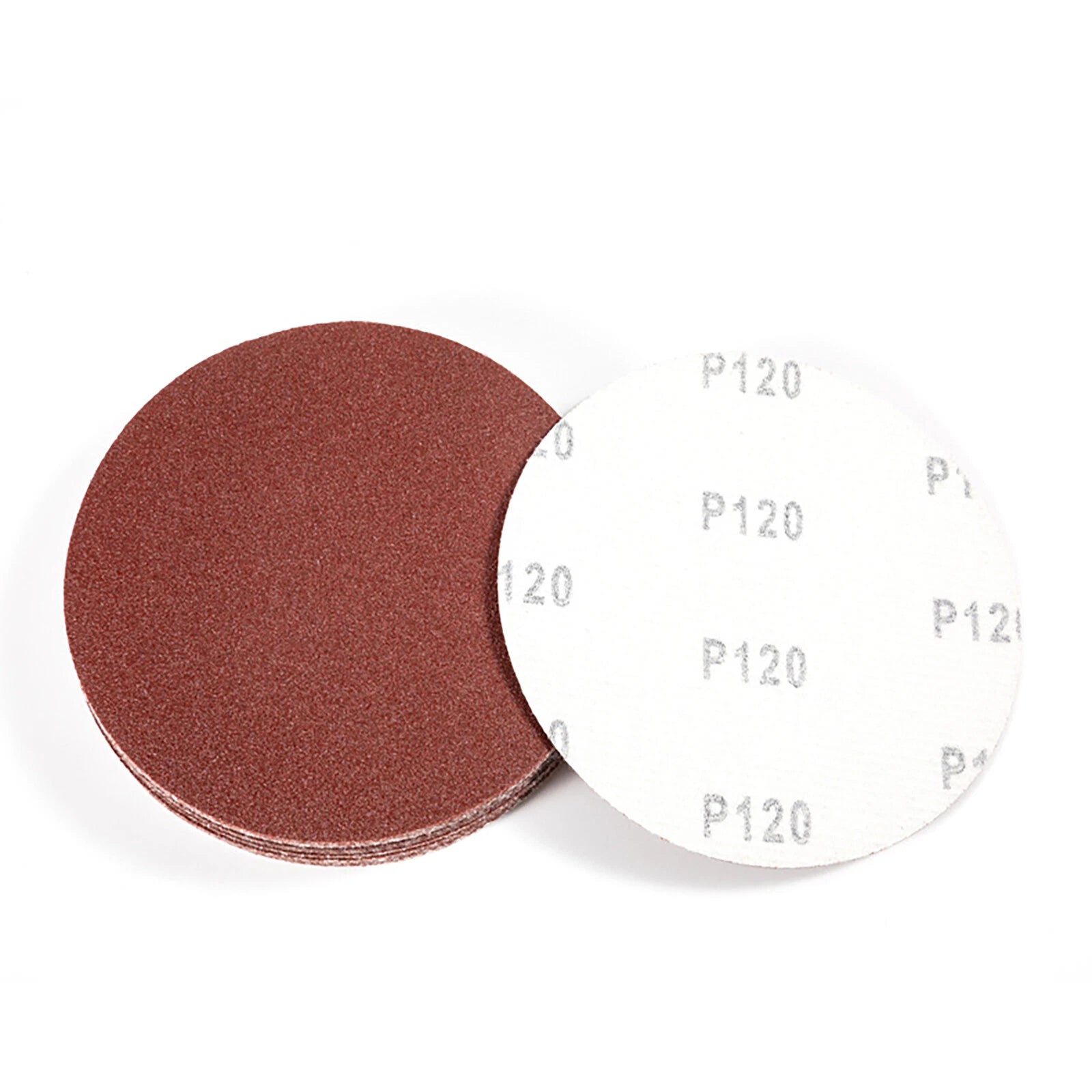 125mm - 5" Hook and Loop Sanding Discs Orbital Sandpaper Pads 40-2000 Grit