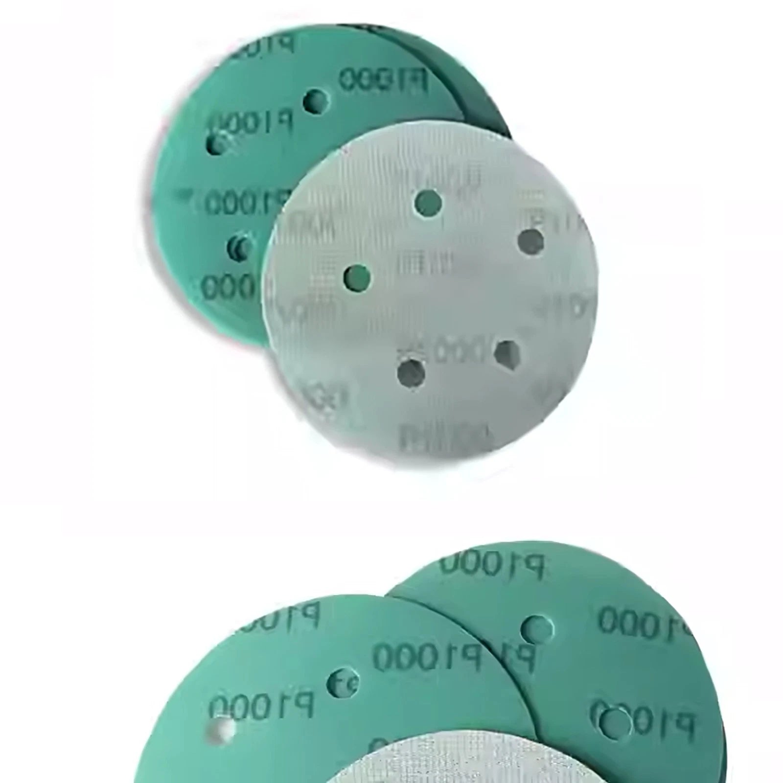 5 Inch 125mm Wet and Dry Sanding Discs Sandpaper Film Pads 40-2000 GRIT 5 Hole