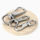 304 Stainless Steel Swivel Eye Snap Hooks M4 M5 M6 M7