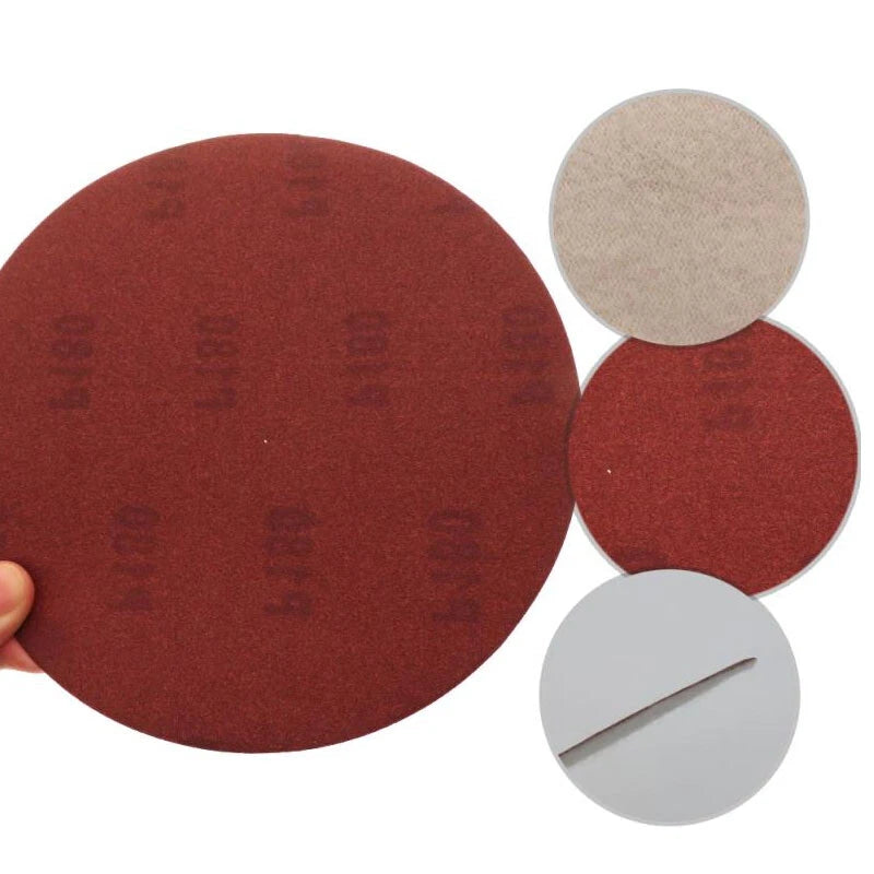 6 inch Sanding Discs 40- 2000 Grit Orbital Round Sand Paper Pads 150mm Hook Loop