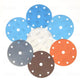 150mm Sanding Discs 6/9/15/17 Hole Sandpaper 600-5000 Grit Orbital Sander Pads