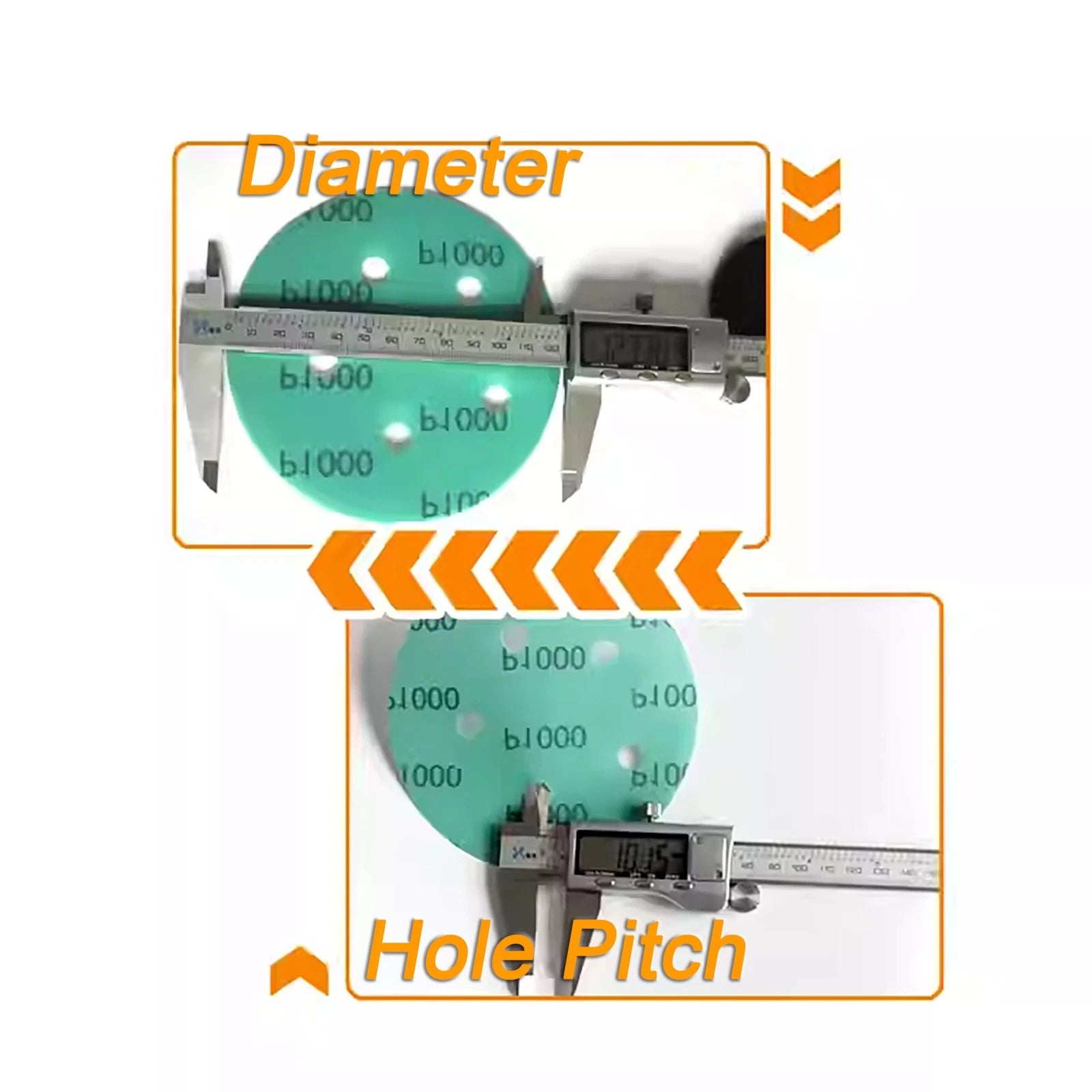 5 Inch 125mm Wet and Dry Sanding Discs Sandpaper Film Pads 40-2000 GRIT 5 Hole
