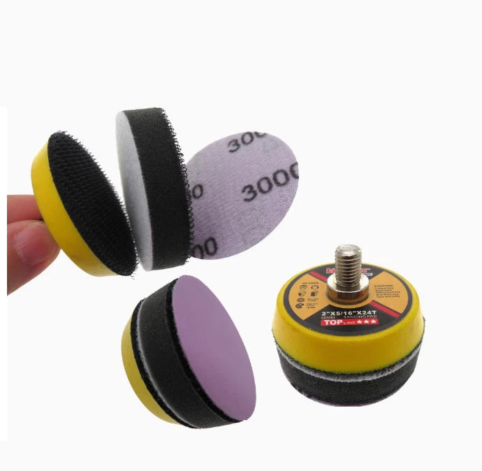 Hook & Loop Sanding Discs 3"/4" Wet Dry Sandpaper Grit 60-10000 for Orbital Sander