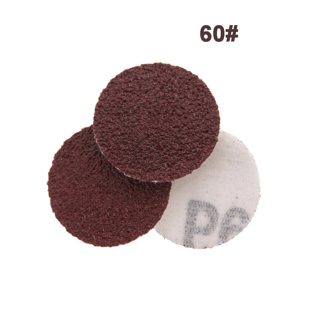 25mm Sanding Discs DA Pads Sandpaper 1 inch Orbital Hook and Loop Grit 60-2000