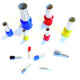390Pcs Wire End Ferrule Set Insulated & Uninsulated Bare Wires End Sleeve Cable Lugs