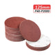 125mm - 5" Hook and Loop Sanding Discs Orbital Sandpaper Pads 40-2000 Grit