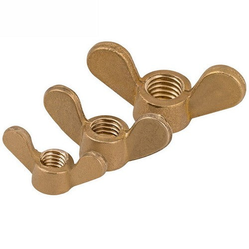 Solid Brass Wing Nuts For Metric Bolts & Screws Brass Wingnuts M4 M5 M6 M8~M20