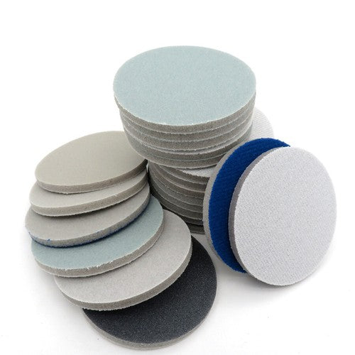 5" 125mm Sponge Red Sandpaper Wet & Dry Polishing Sanding Paper 300P-3000P