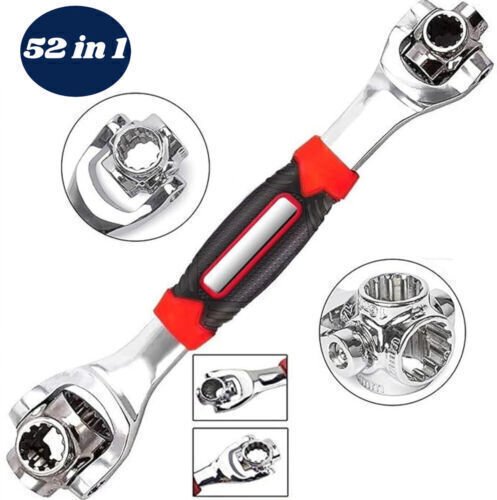 52 in 1 Universal Wrench Multi - Function Socket Tiger Spanners Adjustable Tools | HomeDIYer - HomeDIYer
