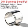 A2 Stainless Steel Strip Metal Sheet Foil Plate Roll Thick 0.05-1mm Width 300mm