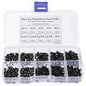 M2 & M3 Countersunk Pozidriv Machine Screws – Carbon Steel, Nickel or Black Zinc (3–22mm Overall Length)
