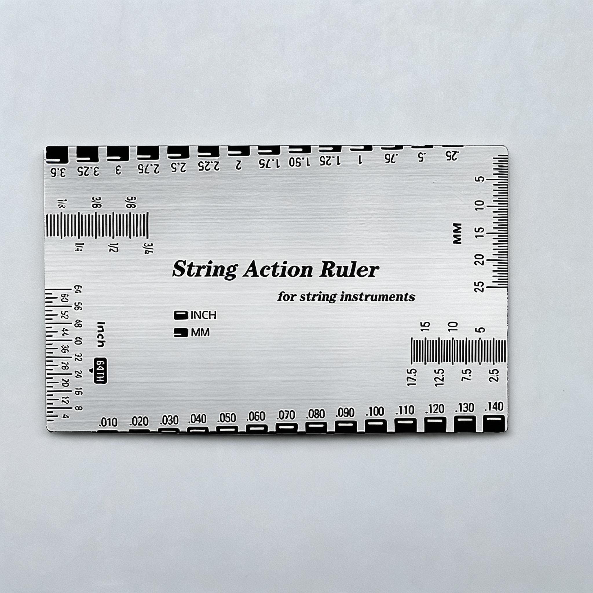 Guitar String Action Ruler Spacing Gauge Setup Tool 6 Styles