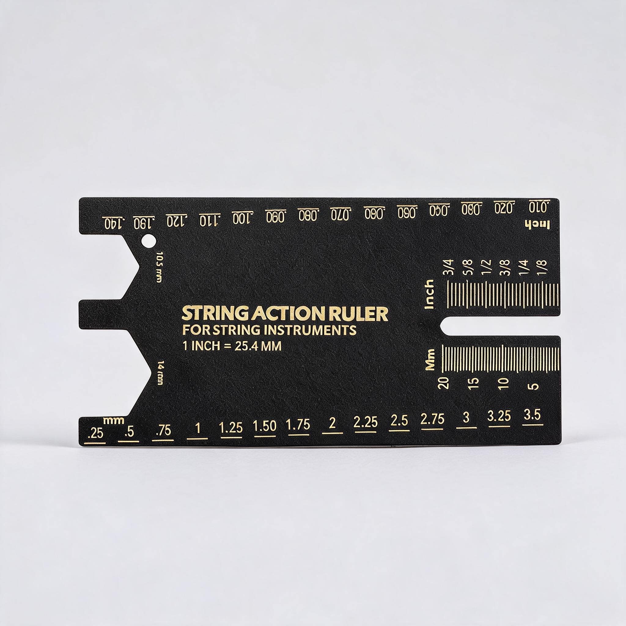 Guitar String Action Ruler Spacing Gauge Setup Tool 6 Styles